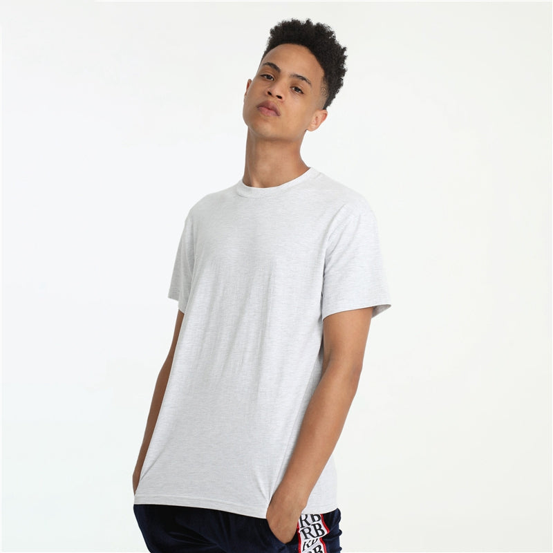 Patched Design Down Shoulder T-shirt For Men